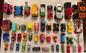 Huge Car Toy Lot of 46 Ertl, Tonka, Hotwheels, Maisto etc - Picture 1 of 12