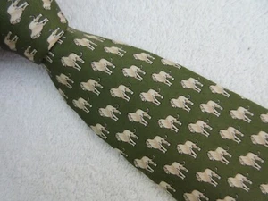 NOVEDAD LEÓN 3,5 PULGADAS SEDA CORBATA CORBATA CORBATA - Imagen 1 de 5