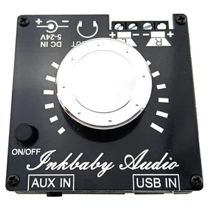 Digital Audio Amplifier USB AUX Bluetooth Receiver 30W Stereo for PS5 PC Xbox TV - Picture 1 of 11