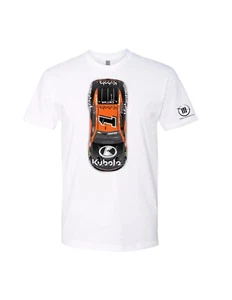 Kubota / Ross Chastain # 1 Car White T-Shirt - NASCAR - Trackhouse Racing - Picture 1 of 1
