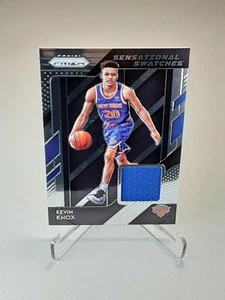 Kevin Knox 2018-19 Panini Prizm Sensational Swatches Rookie Jersey Card RC #84 - Foto 1 di 2