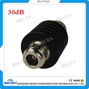 rf Attenuator N-JK 5W N 30db Attenuator male to female Coaxial DC-3GHz 50ohm - Picture 1 of 7