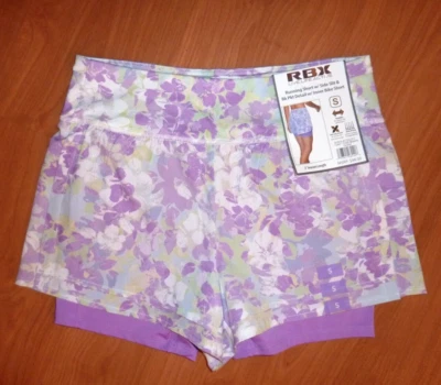 Nuevo con etiquetas Nuevo RBX Pantalones Cortos para Correr para Mujer con Interior Pantalones Cortos para Bicicleta Estampado de Flor de Orquídea Foto 1 de 4
