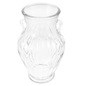 Flower Arrangement Holder Vase Clear Glass Creative Decorative Office - Picture 1 of 12