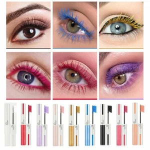4D 9 Color Mascara Long Thick Waterproof Non-smudge Fast Dry Eyes Makeup AU - Picture 1 of 18
