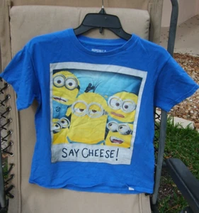 Minions t-shirt Say Cheese size XL (14/16) - child - Picture 1 of 1