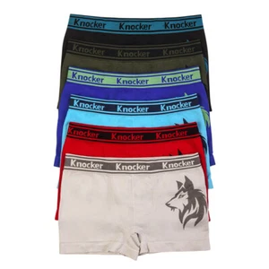 6 Pack Boys Seamless Comfort Boxer Briefs Underwear Non-irritating Shorts Soft M - Picture 1 of 1