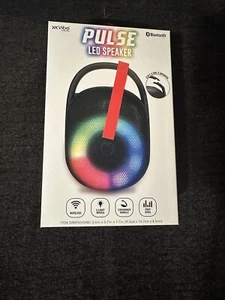 BRAND NEW bluetooth portable VIBE PULSE LED speaker deep base wireless speaker - Picture 1 of 2