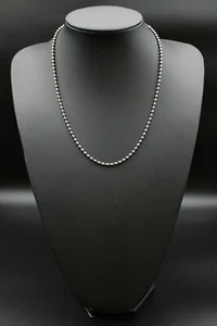 Firetti Edelstahlkette in Kugelkettengliederung Damenkette Frauenkette silber - Bild 1 von 5