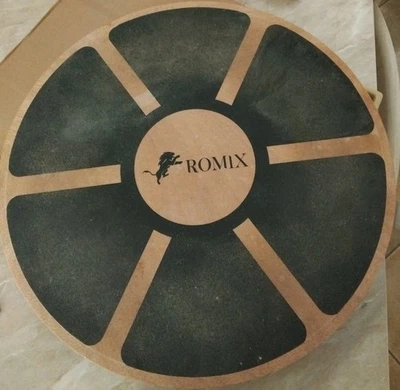 Romix Balance Board in Legno Tavola Propriocettiva Pedana per Equilibrio 40 cm - Immagine 1 di 4
