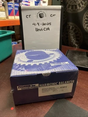 Pioneer Engine Harmonic Balancer 872012 - Image 1 of 2