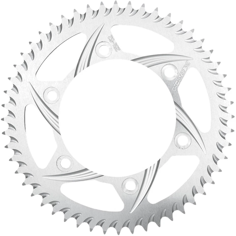 Vortex 520 Aluminum Rear Sprocket - 43 Tooth - Silver - Image 1 of 1