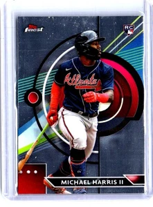 Topps Finest Michael Harris II #34 2023 novato radiocontrol Atlanta Braves - Imagen 1 de 2
