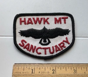 Hawk Mountain Sanctuary Raptor Bird Center Kempton PA Embroidered Patch Badge - Picture 1 of 4
