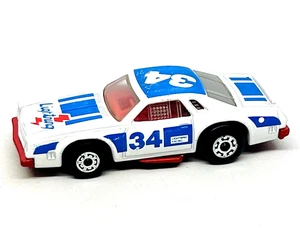 Matchbox Lesney Superfast 34 Chevy Pro Stocker, white, rare red base, mint! - Picture 1 of 3