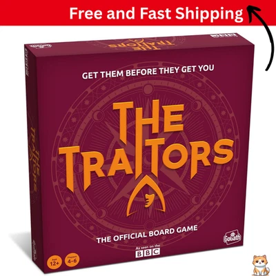 Verified  The Traitors Official Board Game – BBC Show Strategy & Deception Game - Image 1 of 4