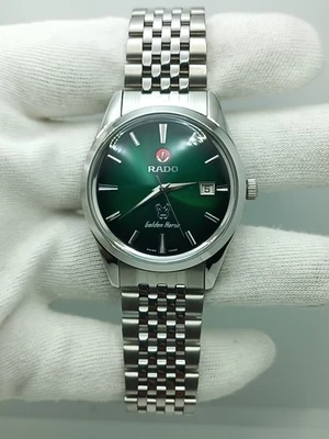 Rare Rado Golden Horse Green Dial 623.3001.2 Automatic Men's Watch Swiss Made - Image 1 of 4