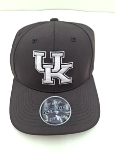Kentucky Wildcats Zephyr Black Obsidian Structured Adjustable Snapback Hat, New - Picture 1 of 7