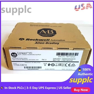 Nuevo módulo de salida Allen Bradley 1769-OB16 CompactLogix 16pt 24VDC US Stock - Imagen 1 de 5