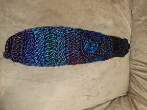 Damen Crocket Ohrenwärmer Knoten Stirnband Häkel Schleife Haarband - Bild 1 von 2