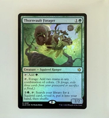 Magic the Gathering: Thornvault Forager Bloomburrow Foil NM - Image 1 of 2
