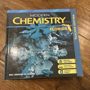 Moderne Chemie Florida Lehrerausgabe Holt, Rinehart und Winston 2006 - Bild 1 von 3