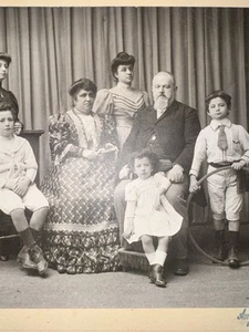 Vintage Black-And-White Italian Bari, Italy, Antonelli Family Photo - Bild 1 von 12