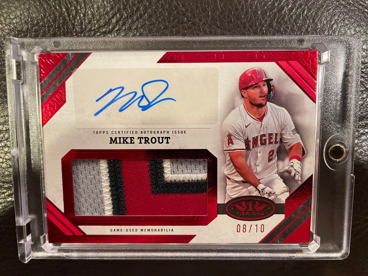 Topps Mike Trout Serial Numbered Baseball Sports Trading Card