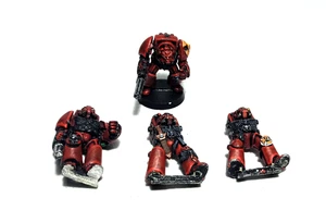 WARHAMMER 40K BLOOD ANGELS TERMINATORS OOP SPACE MARINES METAL MINIATURE LOT - Picture 1 of 10