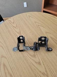 09-20 Dodge Journey RH Right Passenger Rear Door Hinge Set Upper Lower Black - Picture 1 of 5