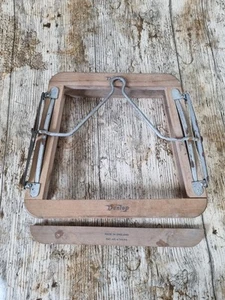 Vintage Holz Dunlop Tennisschläger Racquet Clamp Frame Press - Bild 1 von 3
