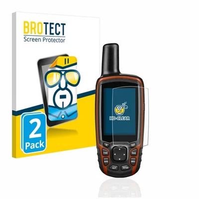 2 Pièces Film Protection Ecran pour Garmin GPSMAP 64s Clair Protecteur - Photo 1/4