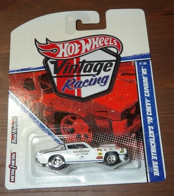 2011 Hot Wheels Vintage Racing - Dave Strickler's '70 Chevy Camaro RS - Image 1 of 3