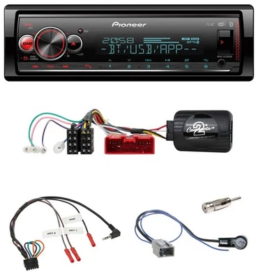 Pioneer Bluetooth USB Lenkrad DAB Autoradio für Mazda 2 Typ DY 2003-2007 - Bild 1 von 4