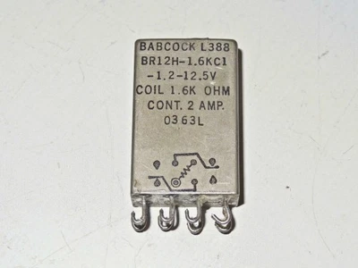 Babcock L388 Sealed Relay - NOS - Image 1 of 3