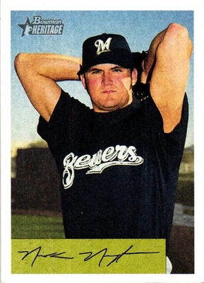 2002 Bowman Heritage #187 Nick Neugebauer - Image 1 of 2