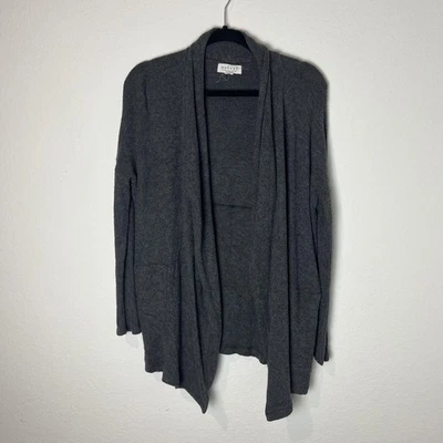 Velvet by Graham & Spencer Cardigan Womens Medium Open Front Pockets Sweater - Image 1 of 4