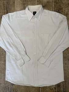 Fay Ema Camicia Shirt Cotone Spesso Tg XL Workwear Crema Man Vintage Bottom down - Imagen 1 de 12