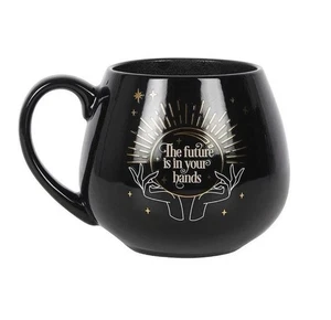 Schwarze Wahrsagerin Wärme wechselnde schwarze Tasse neu & versiegelt im Karton - Bild 1 von 4