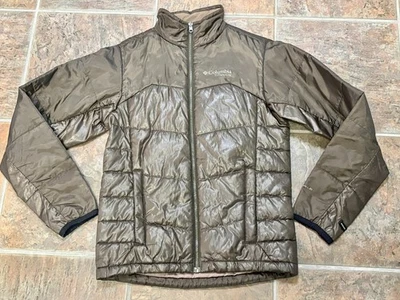 ~~Columbia Jacket Mens S Green/Black Titanium Interchange Full Zip Puffer Jacket - Image 1 of 4