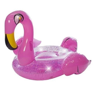 PoolCandy Gigantic Glitter Flamingo Pool Float PC1810GF - Bild 1 von 2