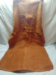 Leder Arbeitsschürze Langlebig Schweißen/Grillschürze Werkzeugtaschen Neu 24" x 36" - Bild 1 von 3