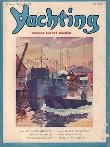 Yachting January 1944 Plastics for Boat Use  032317nonDBE - Picture 1 of 1