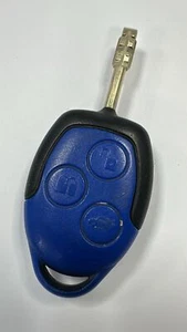 FORD TRANSIT TELECOMANDO PORTACHIAVI 3 PULSANTI. MK7 FURGONE RIBALTABILE BLU TESTATO E FUNZIONANTE!! - Foto 1 di 3