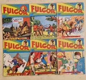 FULGOR (artima) lot de 6 numéros différents (1955-1957) bel état - Imagen 1 de 1