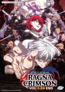 Ragna Crimson Complete Series Vol.1-24 End Anime DVD [English Dub] [Free Gift] - Picture 1 of 5