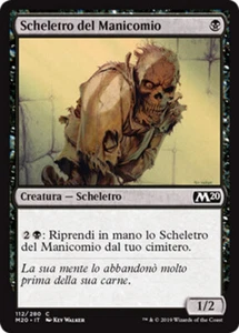 MTG 4x SANITARIUM SKELETON EXC - SCHELETRO DEL MANICOMIO - M20 - MAGIC - Picture 1 of 1
