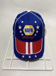NASCAR Dale Earnhardt #15 NAPA Racing USA Cap Hat EMBROIDERED OSFM Blue - Picture 1 of 8