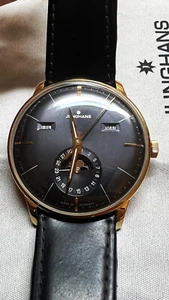 Junghans Meister Kalender Automatik Mondphase Herrenuhr 27/7504 ink Uhrenbeweger - Bild 1 von 10