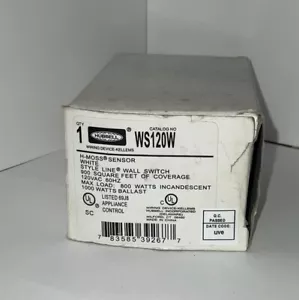 Hubbell WS120W Passive Infrared Wall Switch, H-Moss Sensor - Picture 1 of 1